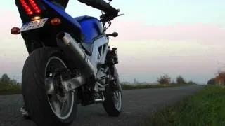 Suzuki SV650 CoX Rider Acceleration Sound Takkoni Exhaust