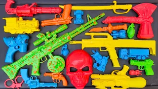 Membersihkan Nerf Shotgun, Assault Rifle, AK47, Sniper Rifle, Glock Pistol, M16, nerf Speed