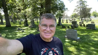 👨 Father’s Day Weekend Walk! (Live 47) At Oakwood Cemetery in Wilmington, Illinois.