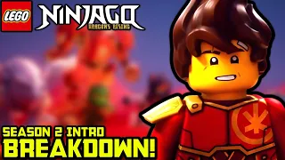 Season 2 Intro BREAKDOWN! Details & More! 🔥 Ninjago Dragons Rising Season 2 Intro!