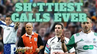 Top 10 bad refereeing decisions in Rugby
