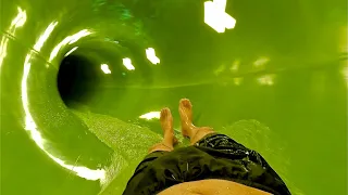 The Black Hole Waterslide at Center Parcs De Eemhof, Netherlands