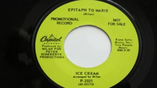 Ice Cream -  Epitaph To Marie (Rare Late 1960's Bubblegum Pop Band)