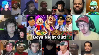 SML Movie: Boys Night Out! Reaction Mashup