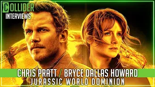 Chris Pratt & Bryce Dallas Howard Talk Jurassic World Dominion