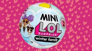 Opening Asmr L.O.L Surprise Winter Family