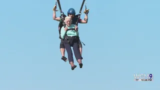 104-year-old Chicago woman becomes oldest person to tandem skydive