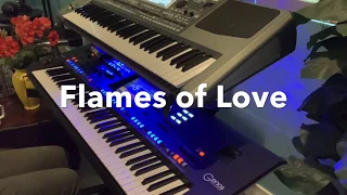 FLAMES OF LOVE - Fancy - Cover on Yamaha Genos