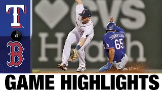 Rangers vs. Red Sox Game Highlights (9/2/22) | MLB Highlights