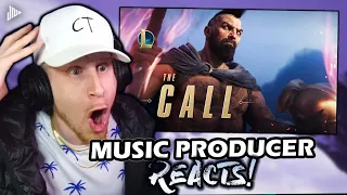 Music Producer Reacts to The Call | Season 2022 Cinematic - League of Legends