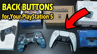 In Depth Review of the Back Button Options Available for Playstation 5 | GT Canada