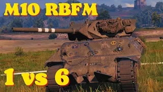 World of tanks M10 RBFM - 4,1 K Damage 9 Kills, wot replays