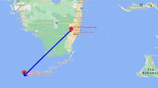 Miami To Key West Florida In 5 Minutes - Microsoft Flight Simulator 2020