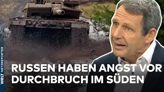 SCHLAMMSCHLACHT UM DONBASS: Leopard 2 zu schwer - Rasputiza bremst ukrainische Panzeroffensive aus