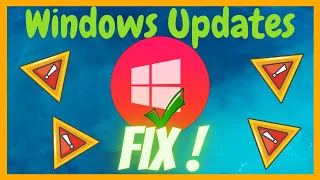 Windows Updates errors fix! | Windows 10 updates stuck at 0% fix | Windows 10 updates  stuck at 100%