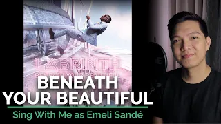 Beneath Your Beautiful (Male Part Only - Karaoke) - Labrinth ft. Emeli Sandé