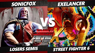 Smash Factor X Losers Semis - SonicFox (JP) Vs. Excelancer (Kimberly) Street Fighter 6 - SF6