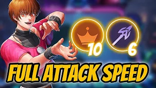 DYROTH FULL ATTACK SPEED THIS COMBO SO OP | MAGIC CHESS MLBB