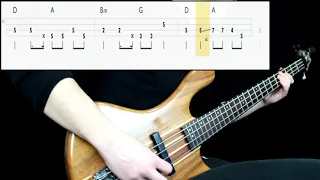 Soda Stereo - De Música Ligera (Bass Cover) (Play Along Tabs In Video)