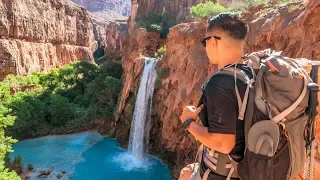 Havasupai Arizona Waterfalls Backpacking Adventure