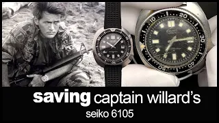 Saving Captain Willard's Seiko 6105-8119 Inspired by Wristwatch Revival & TGV The Urban Gentry