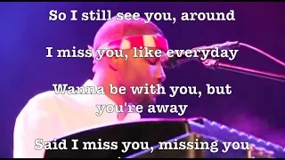 Frank Ocean - I Miss You [LYRICS & LESS CROWD NOISE]