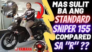 MAS SULIT BA ANG STANDARD VERSION NG YAMAHA SNIPER 155 COMPARED SA "R" VERSION NITO?