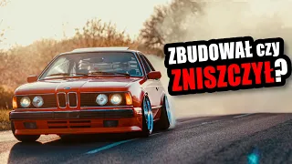 Przejechał 25 000km STARYM 36-letnim REKINEM | BMW 635i CSI - CENA jazdy na GLEBIE