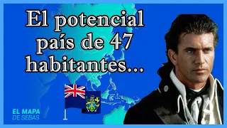 🇵🇳Historia de las ISLAS PITCAIRN en 8 minutos 🇵🇳 - El Mapa de Sebas