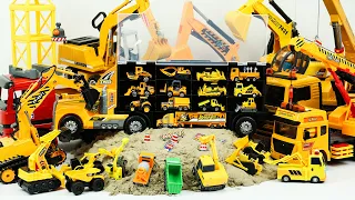 Heavy equipment Excavator Backhoe Dump Grader Bulldozer Toys