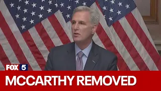 House votes to remove Rep. Kevin McCarthy as speaker