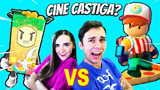 Stumble Guys ! GAMER VS GAMERITA ! Cine CASTIGA ? Part 4