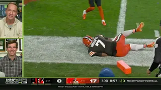 Jacoby Brissett gives the Browns an 18-0 lead