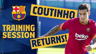 👋 COUTINHO IS BACK!! New season prep continues!! 🏋️