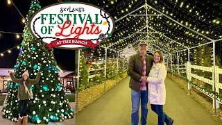 SkyLand Ranch's Festival Of Lights Christmas FULL TOUR | Sevierville Tennessee