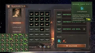 786 crafting materials for Inferno 5