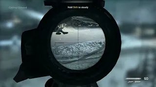 Cool moment Sniper Night Mission from Call of Duty Ghosts