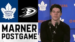 Mitch Marner Post Game | Anaheim Ducks at Toronto Maple Leafs - January 26, 2022