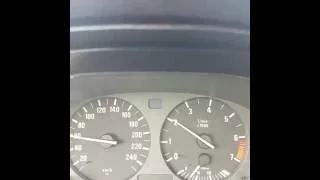 BMW E38 730 M60B30 - petrol acceleration 50-220 km/h