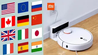 Как поменять язык на Xiaomi роботе пылесосе ?