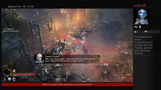 ZuluWarrior301's Live PS4 Broadcast (Diablo 3 PS4)