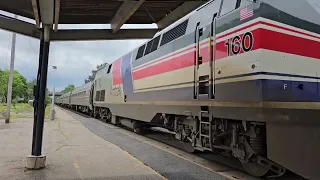 Trains for Levi: Amtrak, Petersburg, VA