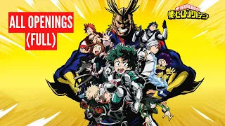 My Hero Academia ALL OPENINGS FULL (1-9 + MOVIES) / Boku no Hero Academia