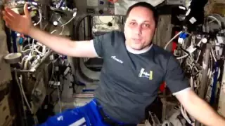 Впервые! Космонавт Антон Шкаплеров танцует на МКС для проекта   "Я люблю танцевать"