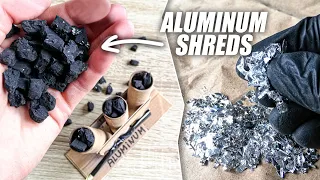 Making Firework Stars with Aluminum Foil