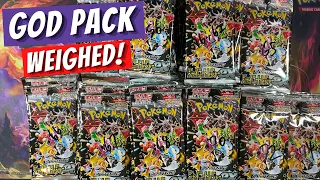 We weighed 200 packs of Pokemon Shiny Treasure EX (Paldea Fates) and the result is...