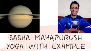 Sasha Mahapurush Yoga with Example - Astrology Basics 128