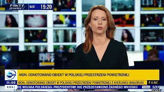 Koniec "Wstajesz i weekend" i początek "Dnia na żywo" TVN24 w nowej oprawie.