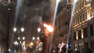 Театр огня и света "Infinity Flame". Санкт-Петербург. Энергия.