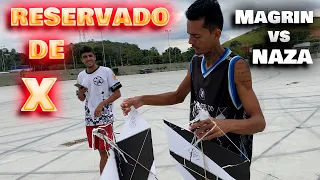 MAGRIN vs NAZA no RESERVADO  de X - PIPA PRA PIPA lotado de PUXÃO com PIPÃO LINDO